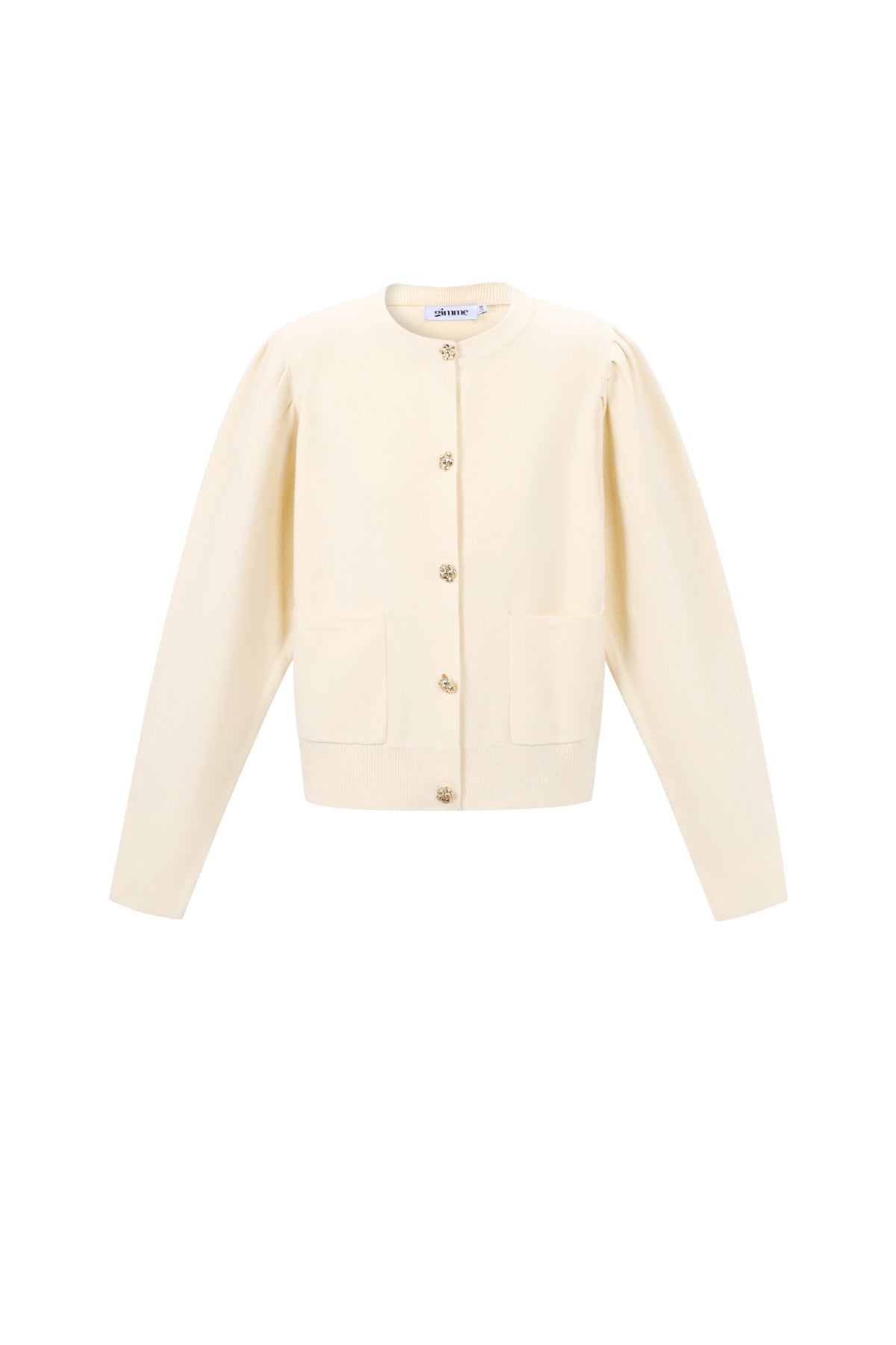 Cardigan di Viscosa Intrecciata Donna Autunno/Inverno Casual Colore Solido