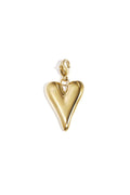 Ciondolo per gioielli a forma di cuore lungo fai da te