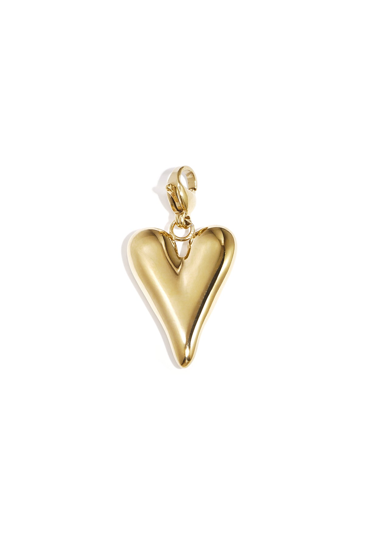 Ciondolo per gioielli a forma di cuore lungo fai da te