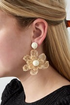 Orecchini a forma di fiore