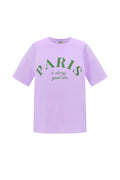 Cotton Maglietta Donna Casual Letters