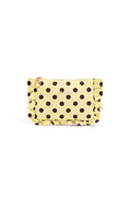 Pochette per il trucco a pois, semplici, in poliestere, accessori per tutti i giorni