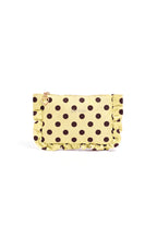 Pochette per il trucco a pois, semplici, in poliestere, accessori per tutti i giorni