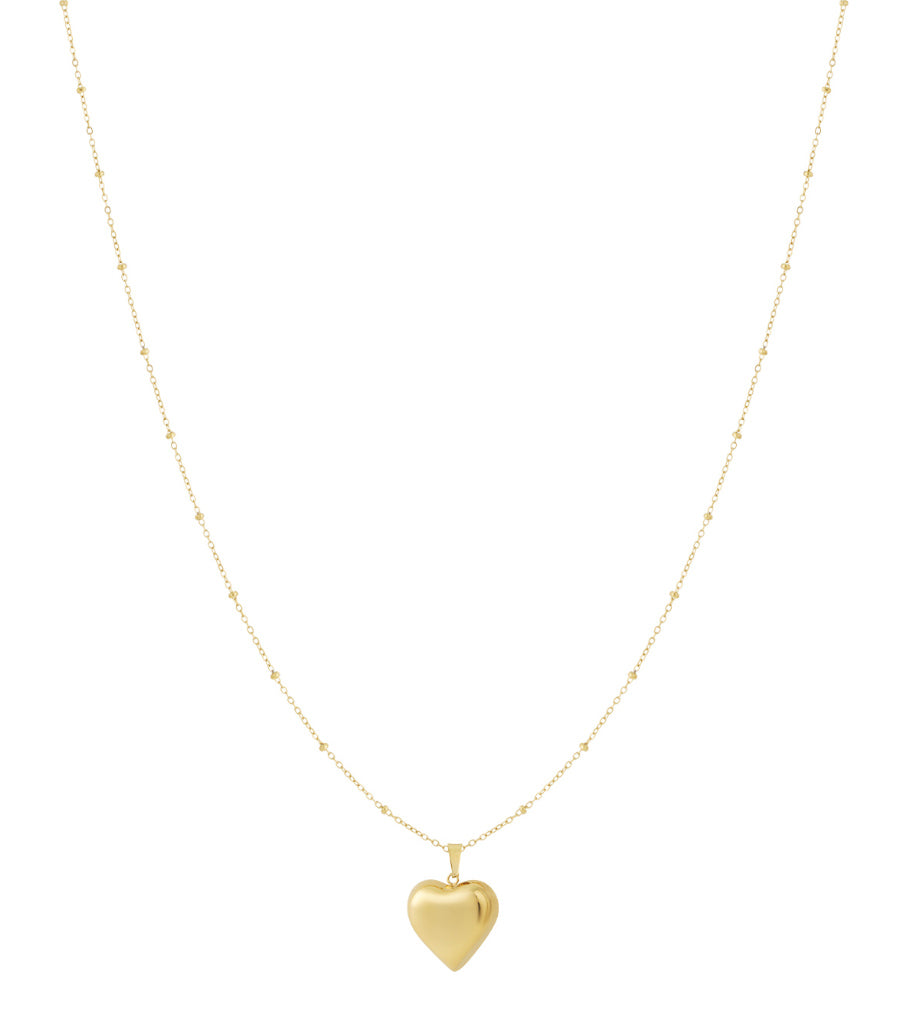 Collane con ciondolo in acciaio inossidabile a forma di cuore casual quotidiane