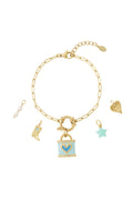 Bracciale fai da te "Blue Love"