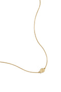 Collana minimalista con piccola conchiglia a spirale