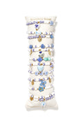 Set di bracciali in ceramica con espositore a forma di cuore, stile retrò, per tutti i giorni, etnici, gioielli da donna