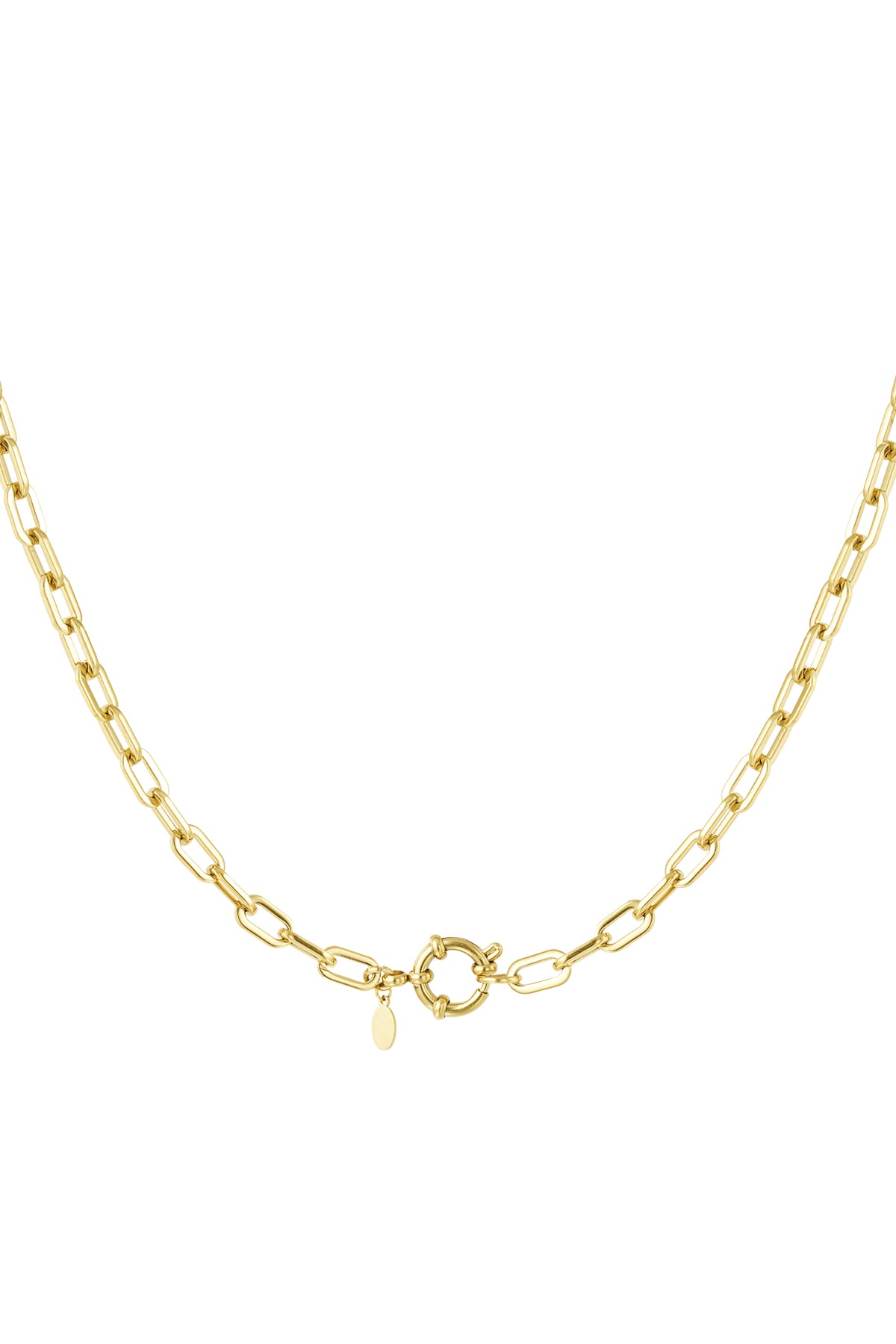 collana maglie base chiusura tonda