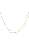 collana diversi trifogli