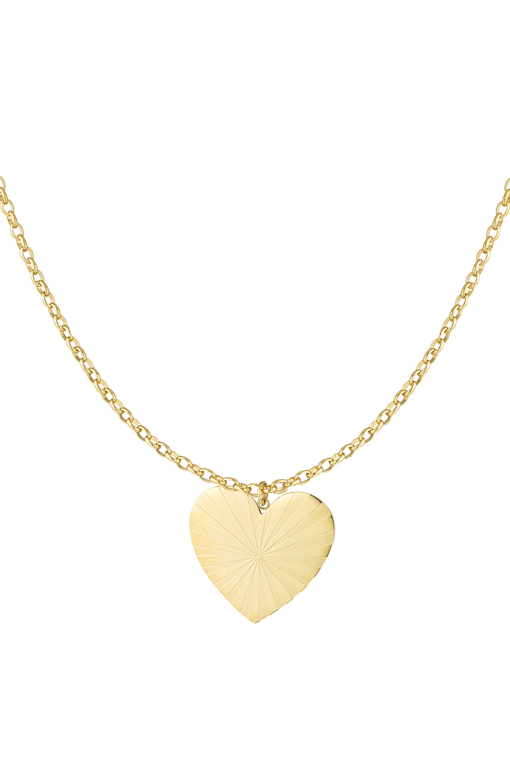 collana lunga cuore grande