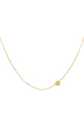 collana di perle floreali
