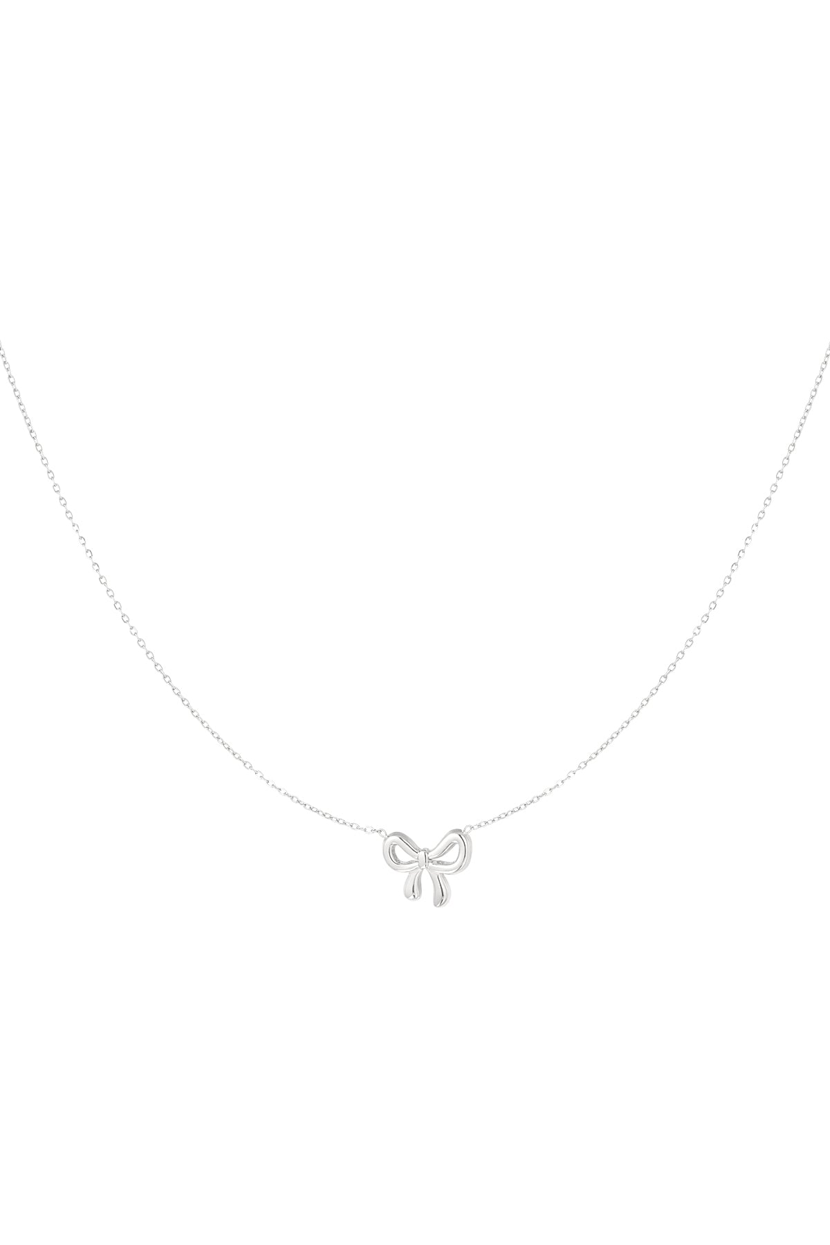 collana con fiocco semplice