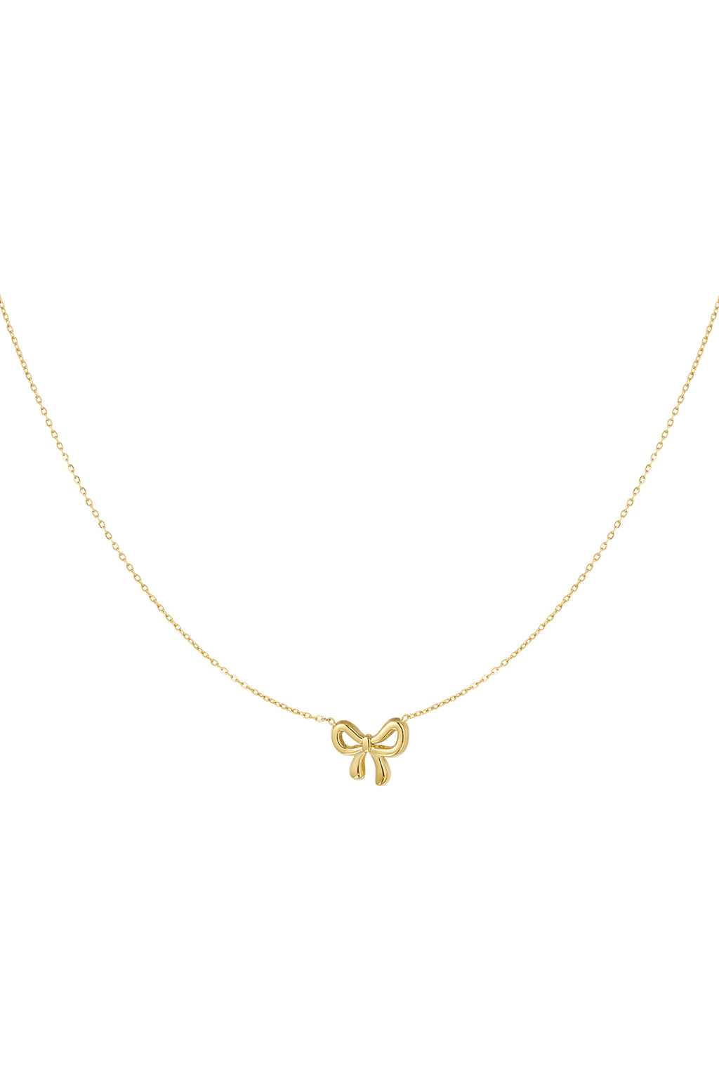 collana con fiocco semplice