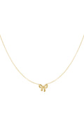 collana con fiocco semplice
