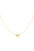 collana con fiocco semplice