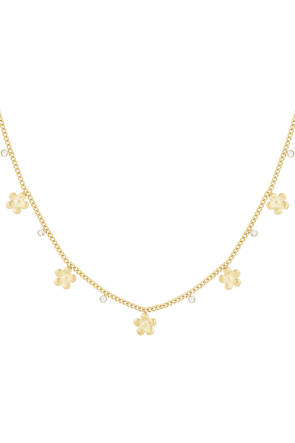 collana di fiori scintillanti