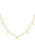 collana di fiori scintillanti
