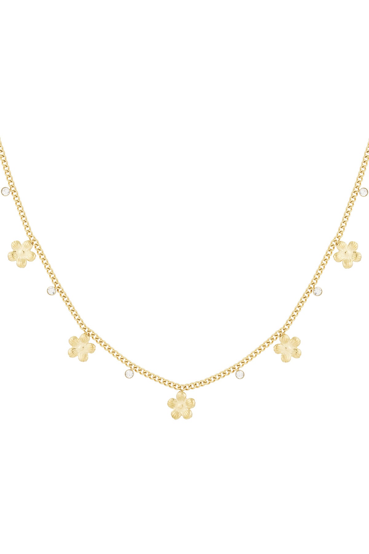 collana di fiori scintillanti