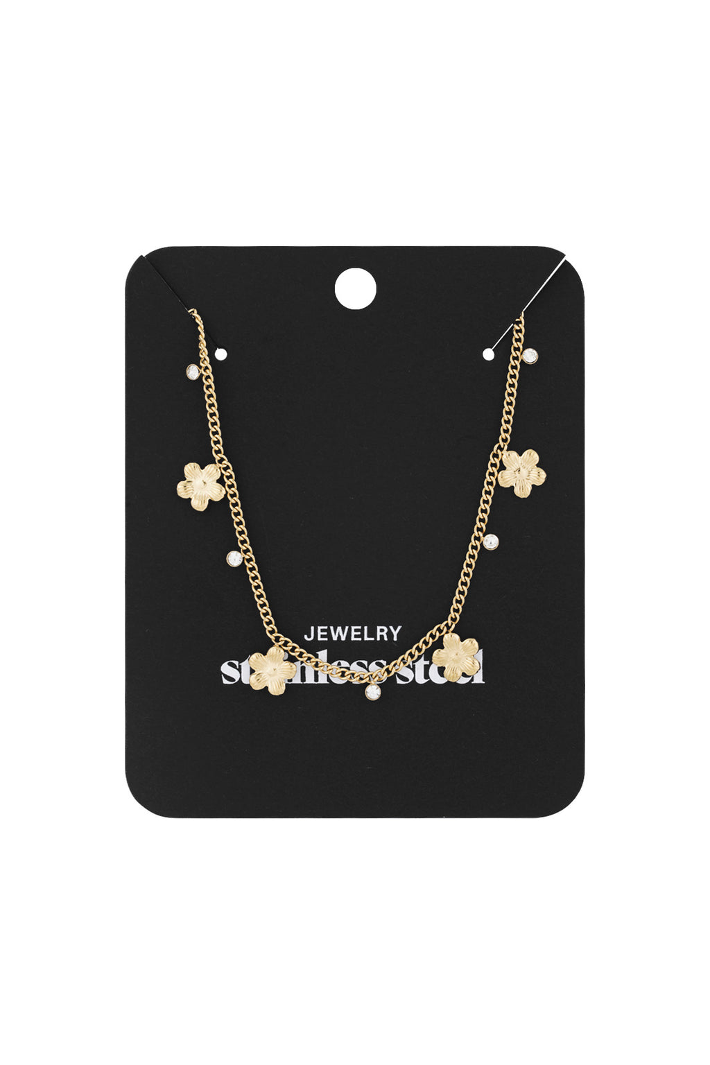collana di fiori scintillanti