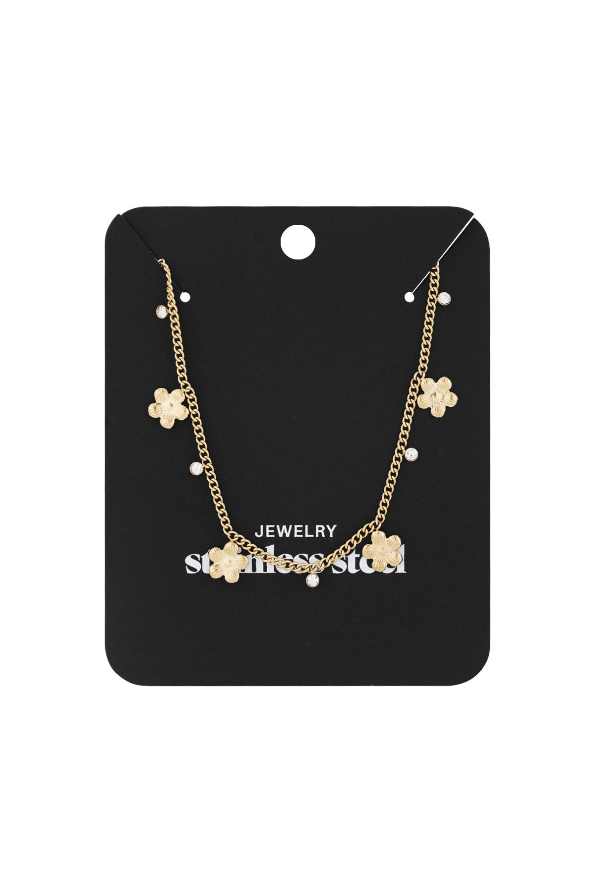 collana di fiori scintillanti