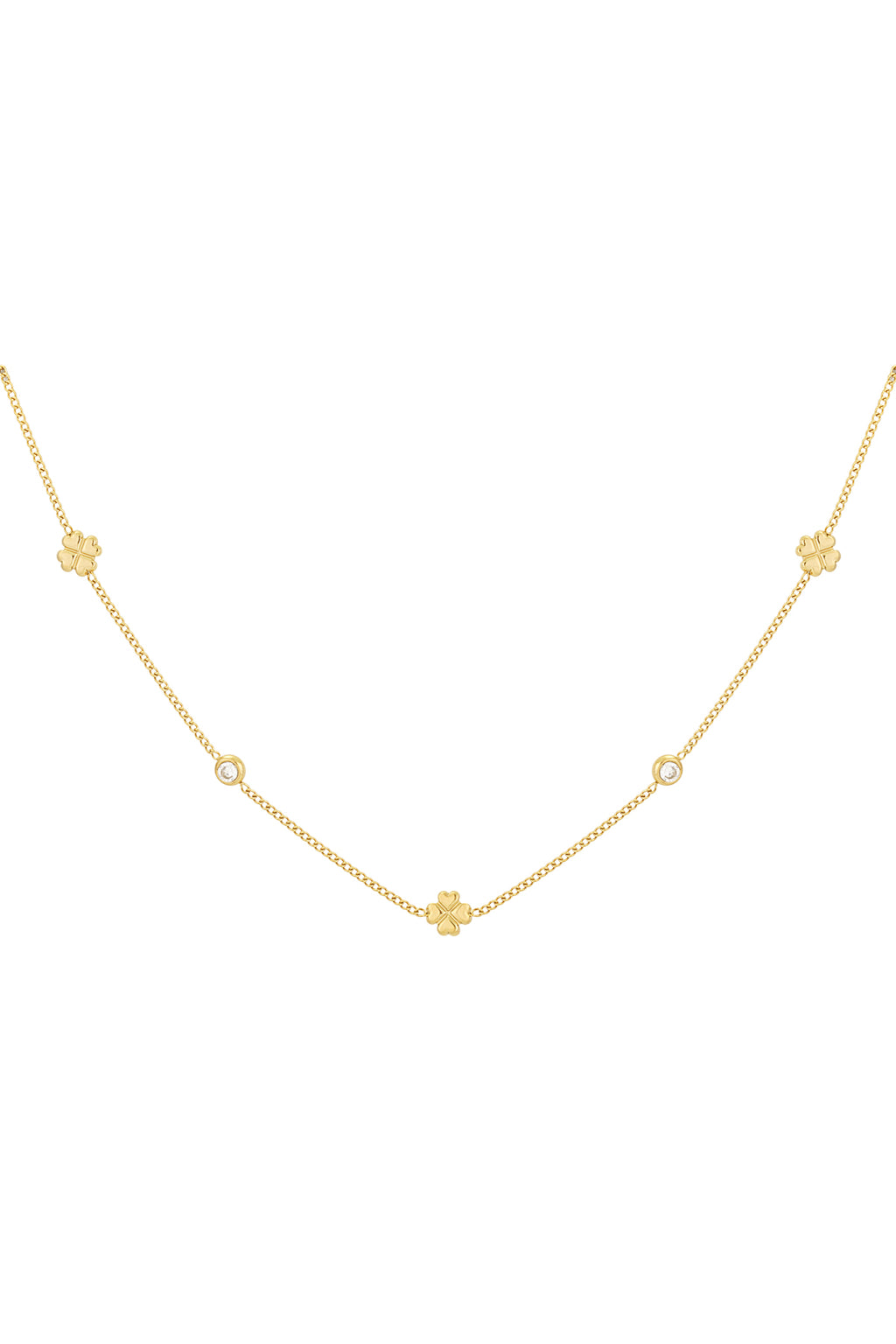 collana portafortuna splendente