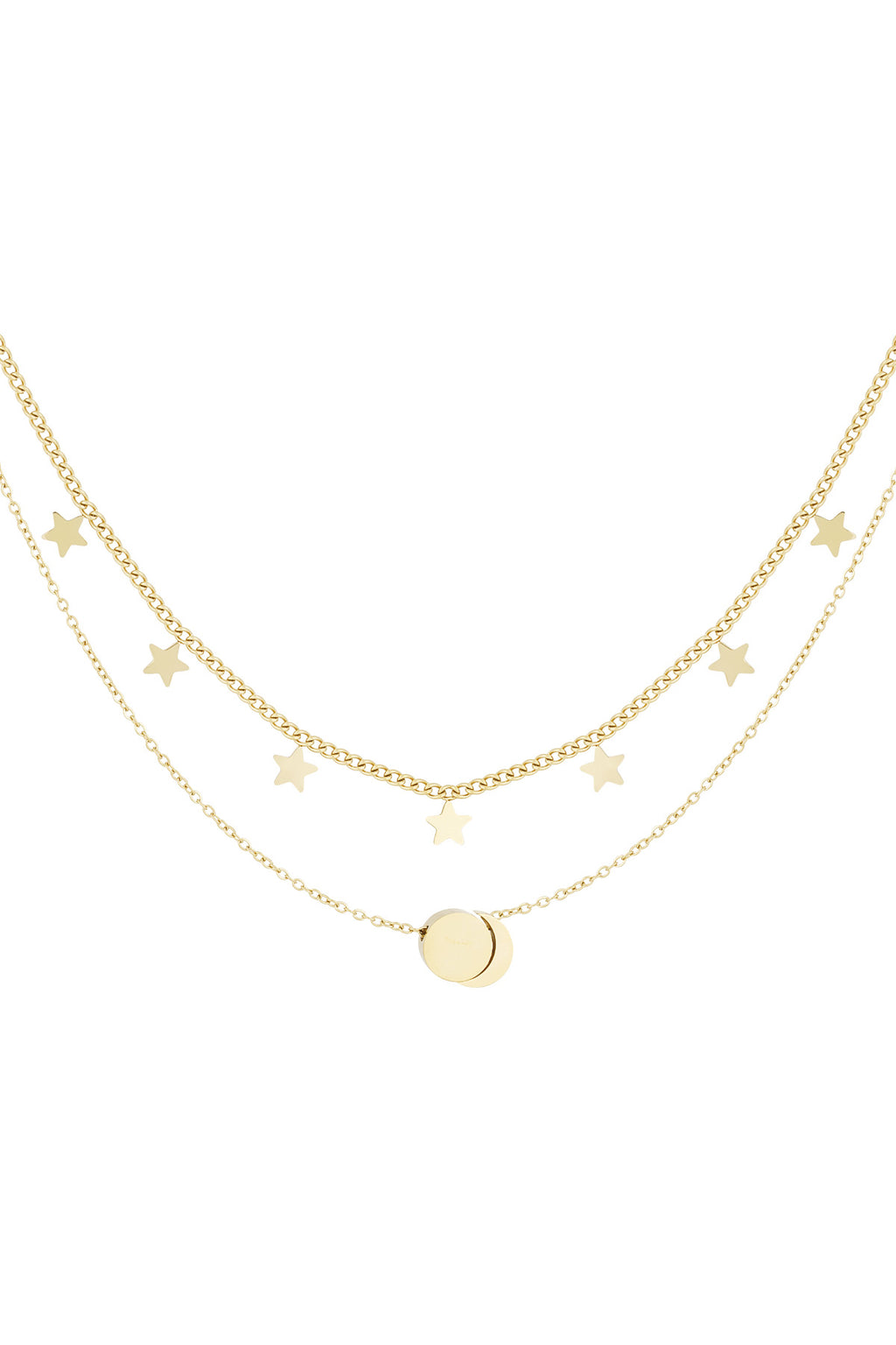 collana doppia stella