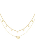 collana doppia stella