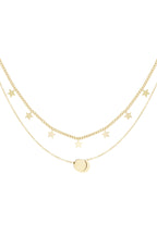 collana doppia stella