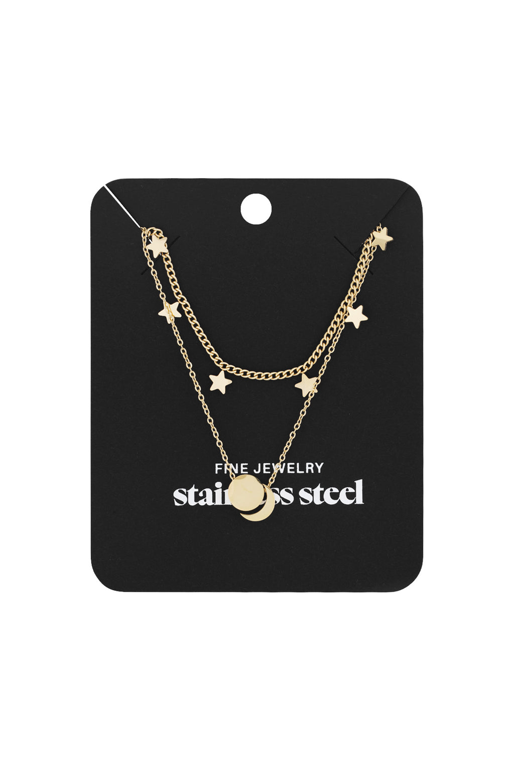 collana doppia stella