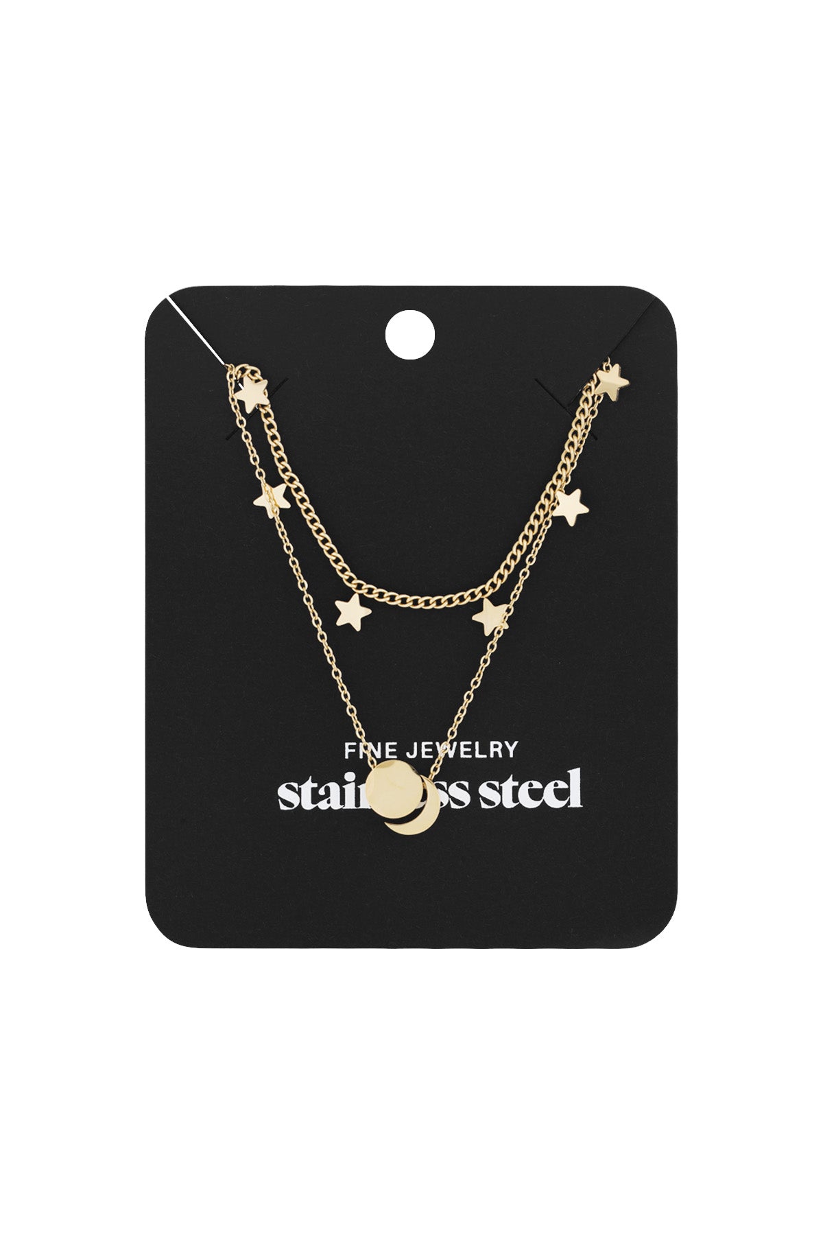 collana doppia stella
