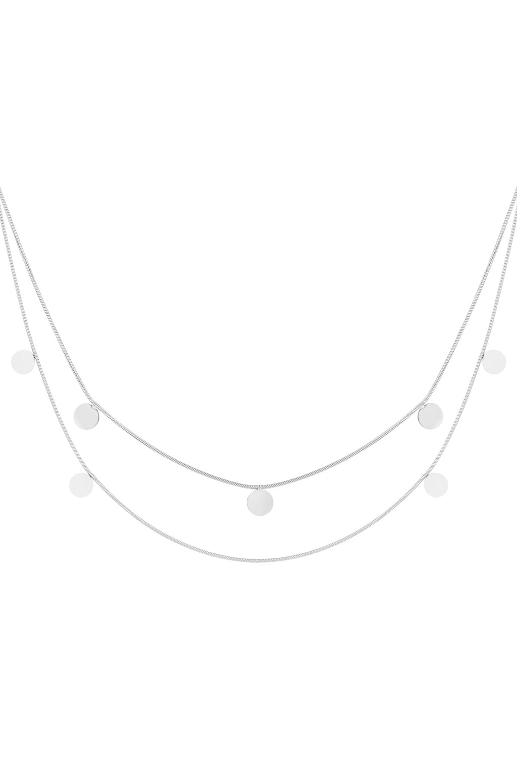 monete doppie per collana