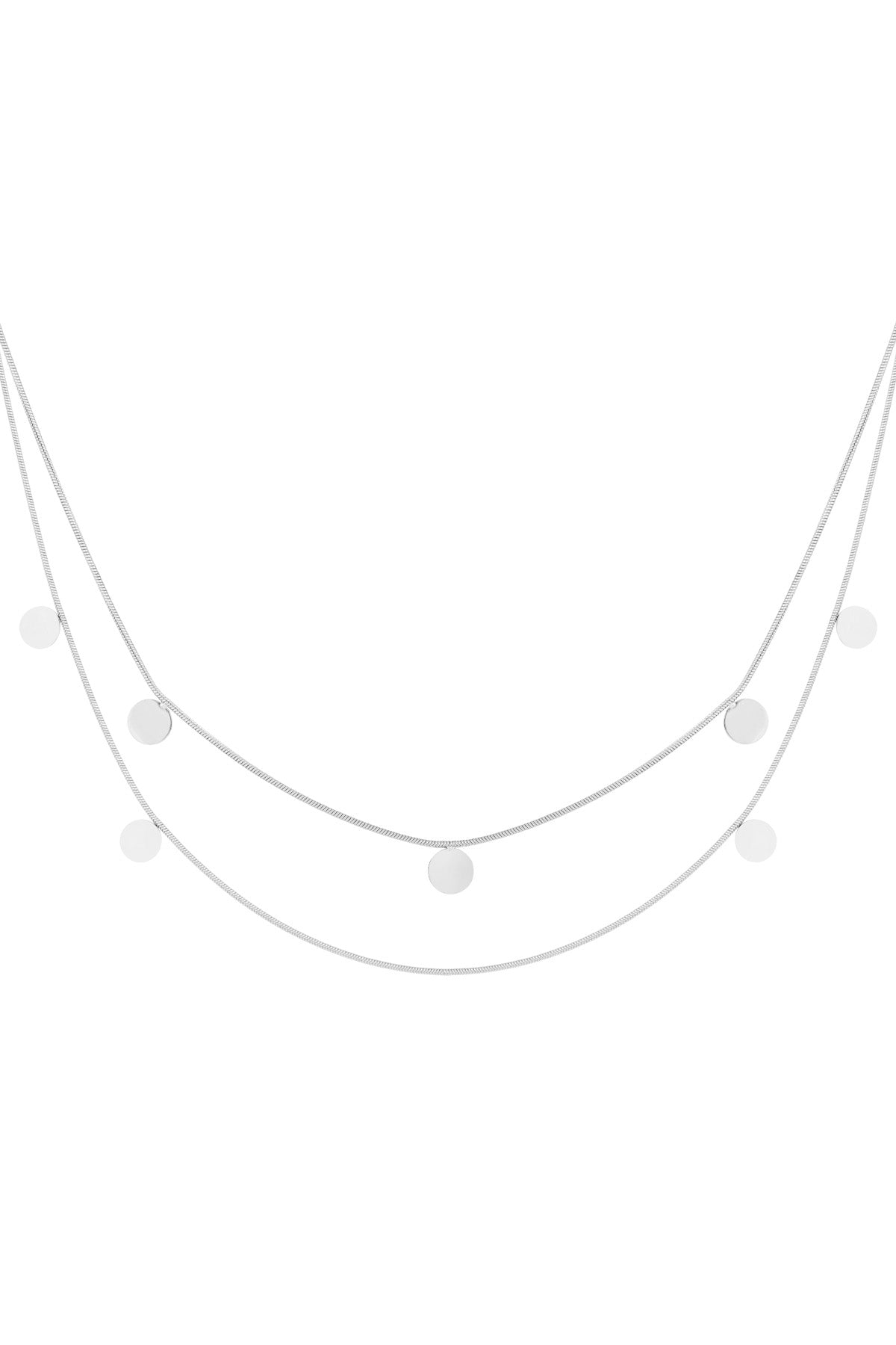 monete doppie per collana