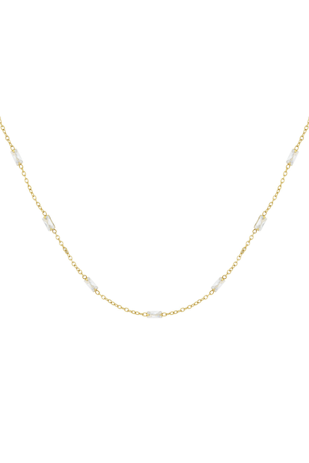 collana con diamanti luminosi