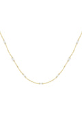 collana con diamanti luminosi