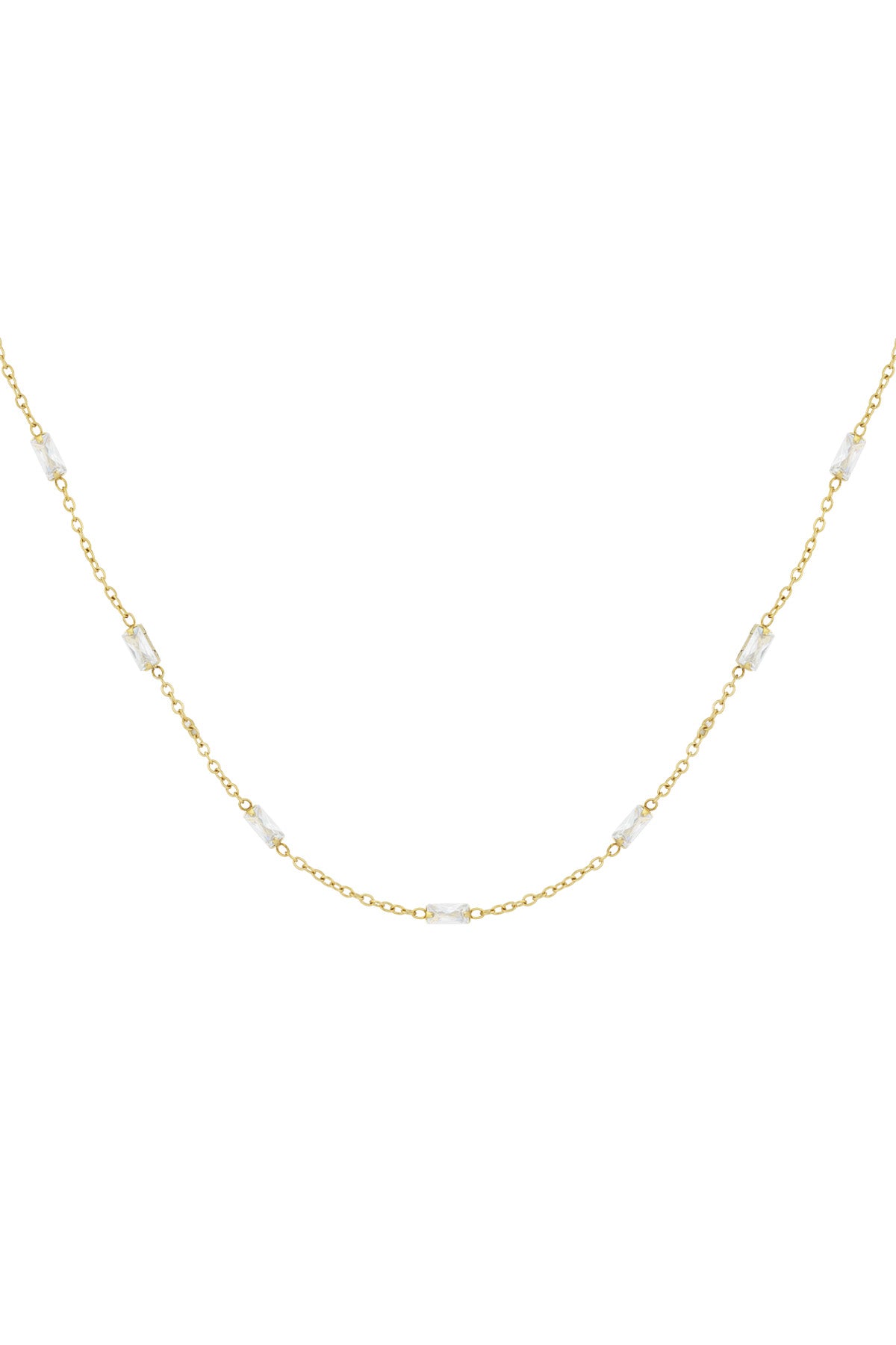 collana con diamanti luminosi
