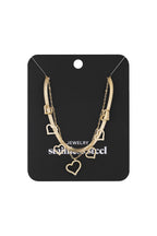collana a cuore spesso