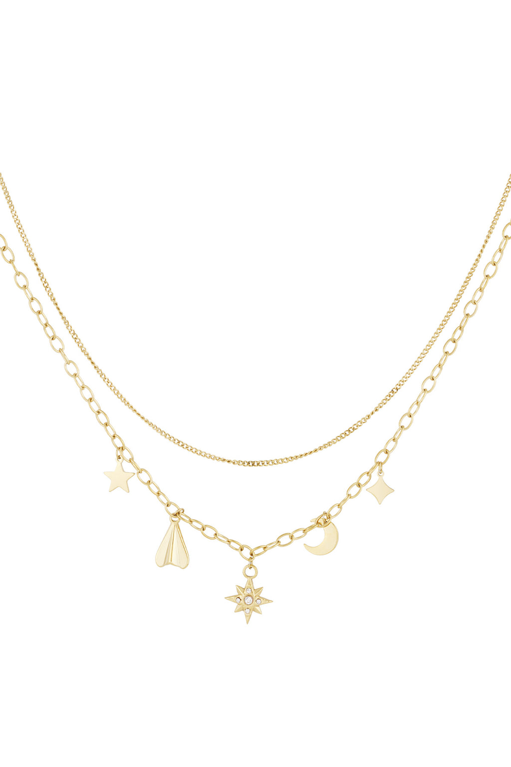 collana con ciondoli senza tempo