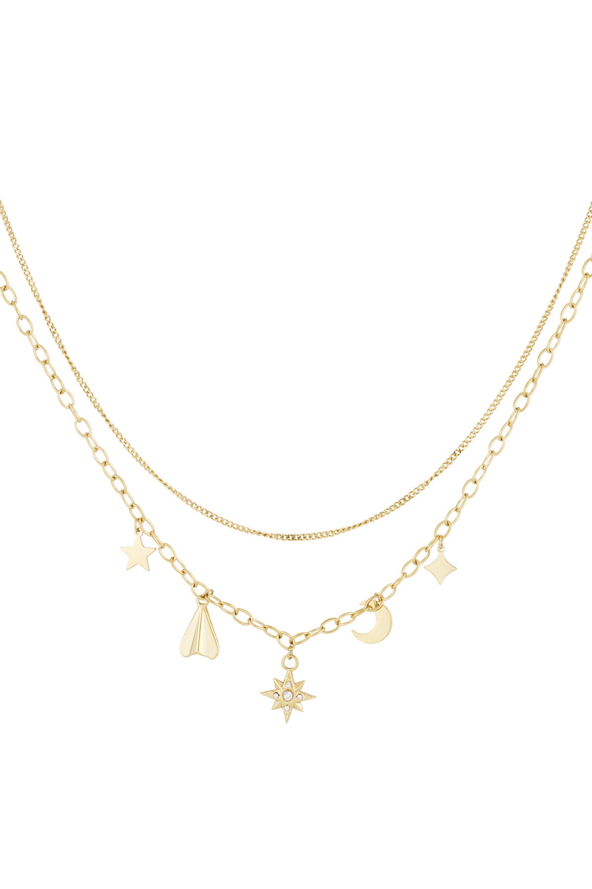 collana con ciondoli senza tempo
