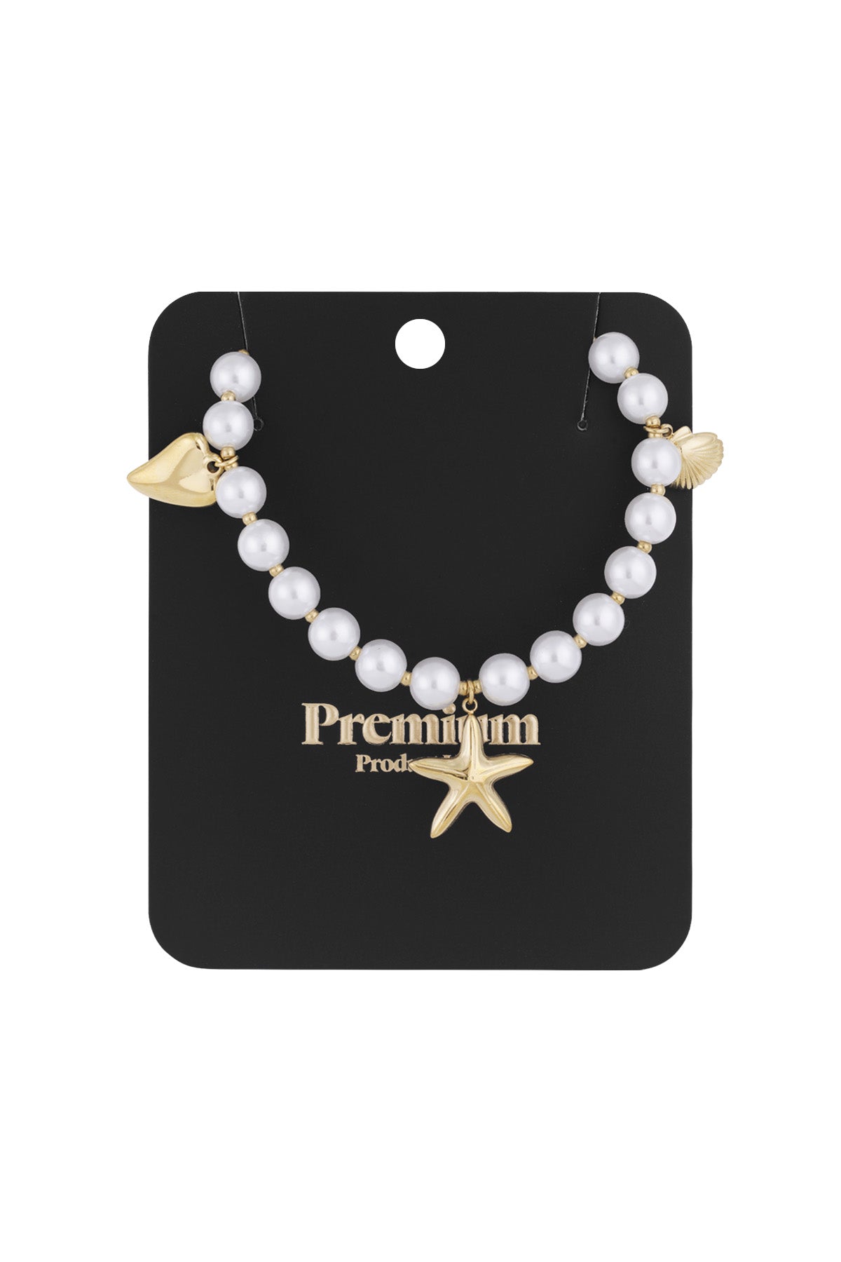 collana di perle giorno di mare