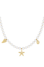 collana di perle giorno di mare