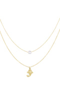 Collana pesce e perle