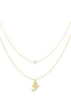 Collana pesce e perle