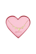 dono d'amore collana in acciaio inossidabile con scritta "love"