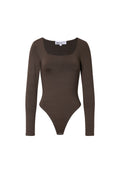 Body Modellante in Nylon Maglia Base Colore Puro