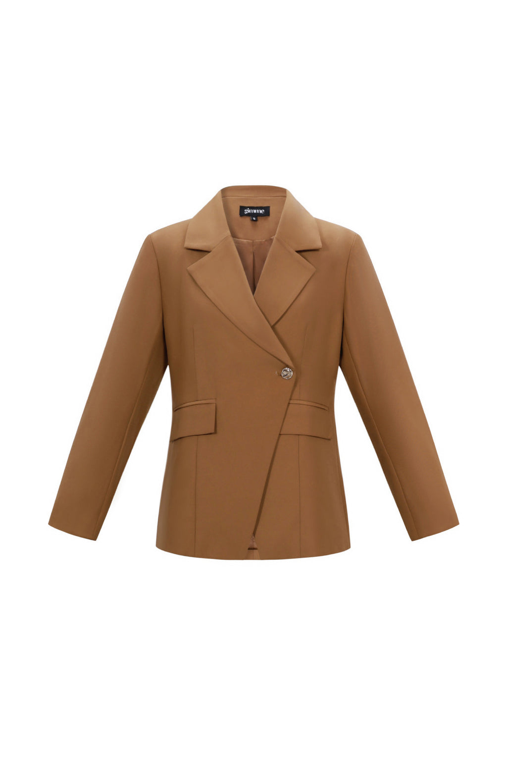 Tessuto Fibra di Poliestere Abito da Donna Elegante Colore Puro Autunno/Inverno