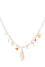 Collana con ciondoli da spiaggia