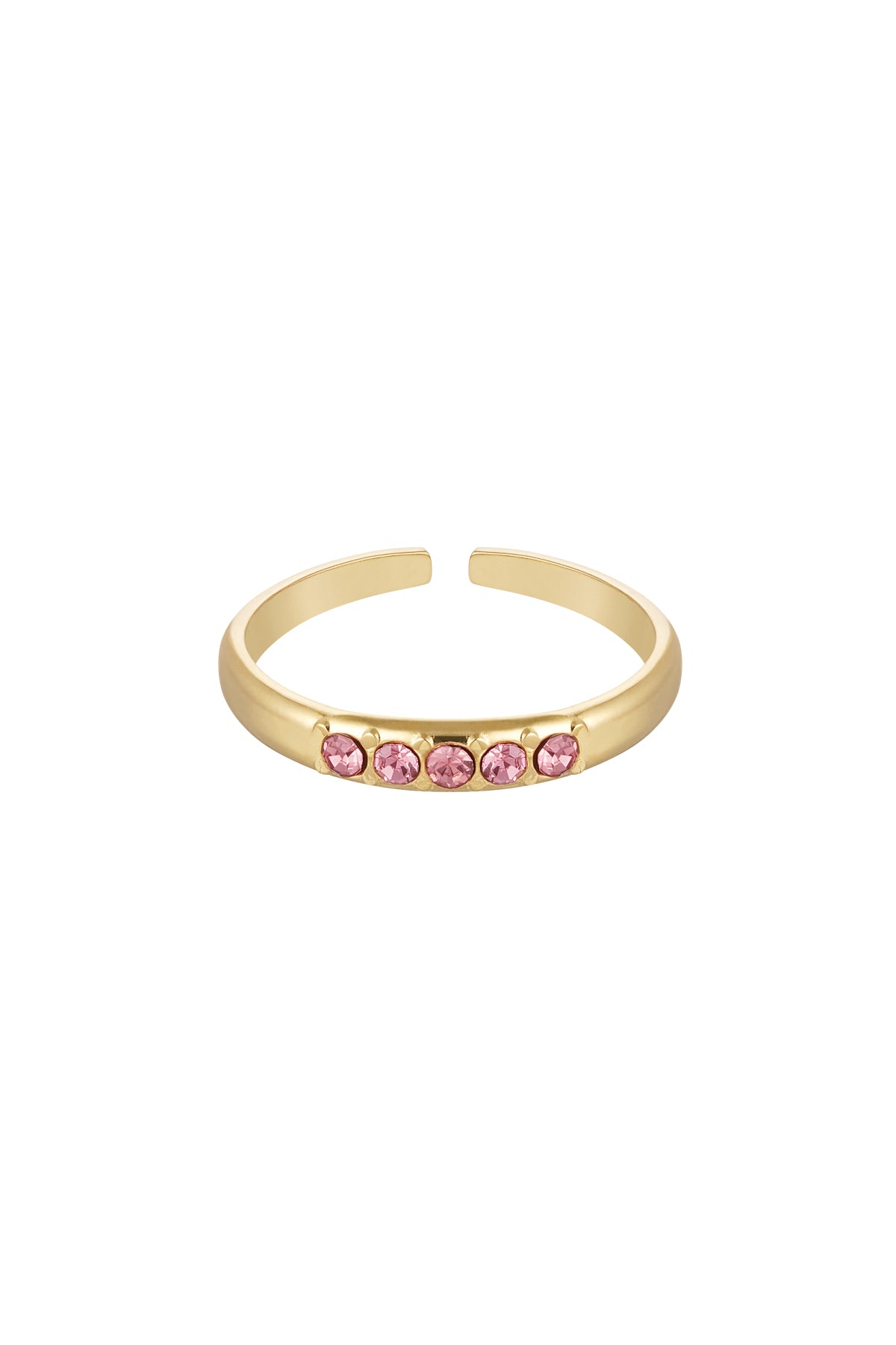 Anello con pietre - Acciaio inossidabile