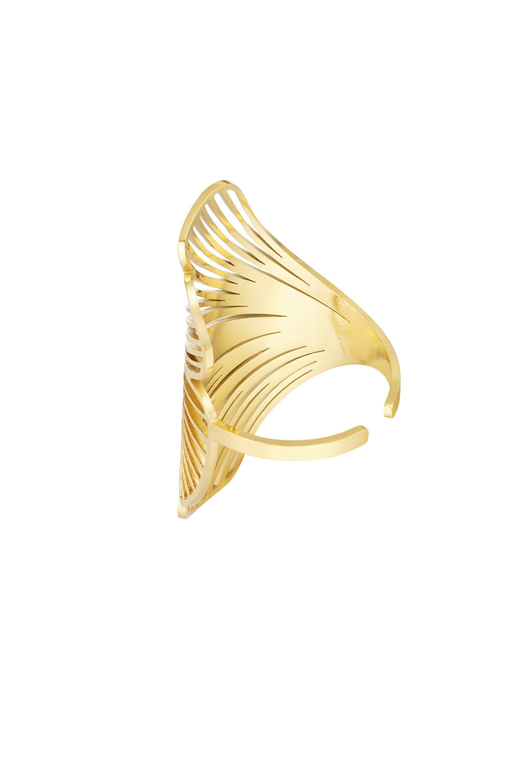 anello con fiore