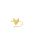 anello dell'amore intrecciato