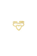 anello cuore e scintillio